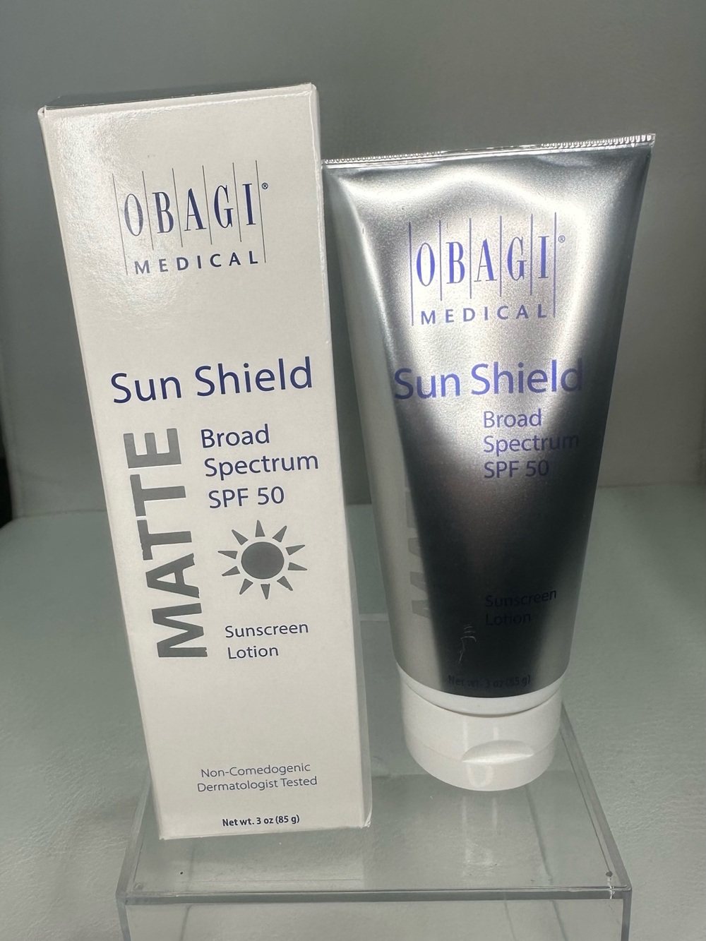 Sun Shield Matte Broad Spectrum SPF 50 - Silver